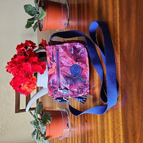 Kipling Sabian Mini Floral Crossbody Bag - Picture 1 of 15